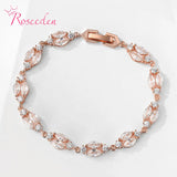Wommen CZ Adjustable Bling Bracelet RE4712