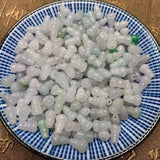 Jade Emerald Gourd Bead Accessories DIY Bangle Charm Jewellery Hand-Carved