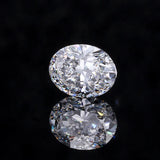 Oval Cut Diamond Test Past D Moissanite Sparkling Loose Moissanite Stone