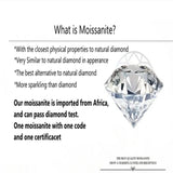 Oval Cut Diamond Test Past D Moissanite Sparkling Loose Moissanite Stone