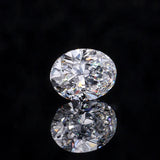 Oval Cut Diamond Test Past D Moissanite Sparkling Loose Moissanite Stone