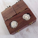 Solid Shape Mr Mrs Ring Organizer Anniversary Accessories Ring Box