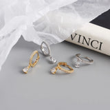 925 Silver Pear Diamonds Gemstone Drop Earrings