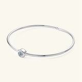 18K Plated 925 Sterling Silver VVS1 3EX D 5MM Real Moissanite Bracelet