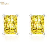 925 Silver 1CT Diamond Wedding Studs Earrings