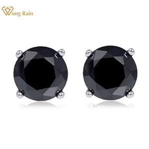 925 Silver 1CT Diamond Ear Stud Earring