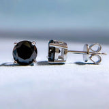 925 Silver 1CT Diamond Ear Stud Earring