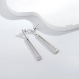 925 Silver Diamonds Gemstone Dangle Earrings