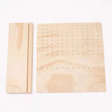Wood Earring Holder Stand Organizer Jewelry Rack Storage Display