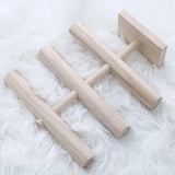 3 Layer Wood Bracelets Display Stand Jewelry Organizer