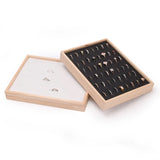 48 Grids Rings Tray Jewelry Organizer Display 24*18cm