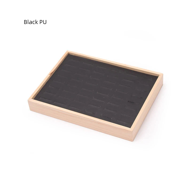 48 Grids Rings Tray Jewelry Organizer Display 24*18cm