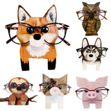 Wood Animal Jewelry Glasses Display Rack Spectacle Sunglasses Holder Stand