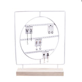 Metal Earrings Display Stand Organizer