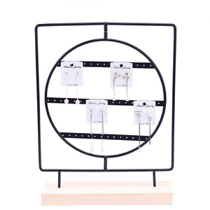 Metal Earrings Display Stand Organizer