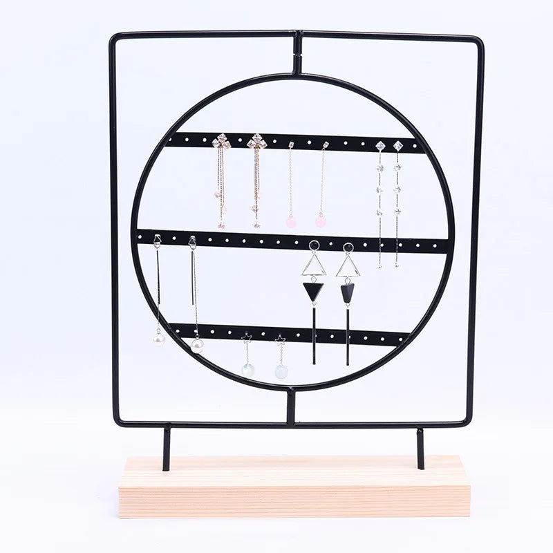 Metal Earrings Display Stand Organizer