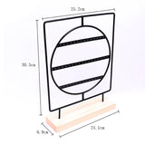 Metal Earrings Display Stand Organizer