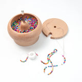 Wood Bead Spinner Bead Loader Jewelry Making Bead Holder
