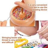 Wood Bead Spinner Bracket Stringing Tool