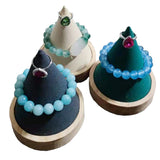 Velvet Bracelet Jewelry Display Stand - Ring Holder