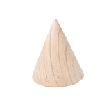 Wood Cone Bracelets Bangle Display Holder Stand Jewelry Display