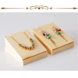 Wood Dangle Earrings Stand Retail Stores/Trade Shows Necklace Showcase Display