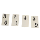 Wood Desk Calendar Retro Vintage Wood Block Perpetual Calendar
