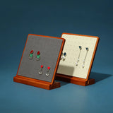 Wood Ear Stud Organizer Jewelry Shop Display Stand