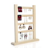 Wood Earring Stand Earring Holder Display Jewelry Display Rack