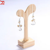 Wood Earrings Display Holder Earrings Display Stand Wood Jewelry Holder