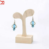 Wood Earrings Display Holder Earrings Display Stand Wood Jewelry Holder