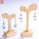 Wood Earrings Display Holder Earrings Display Stand Wood Jewelry Holder