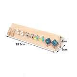 Wood Earrings Display Stand Holder Showcase Earring Holder Jewelry Organizer