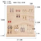 Wood Earrings Jewelry Hanger Organizer Holder Display Stand