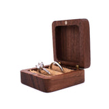 Rustic Wood Engagement Ring Bearer Box