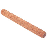 Wood Hand Rollers For Clay Stamp - Carved Texture Ceramic Tools