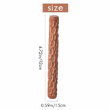 Wood Hand Rollers For Clay Stamp - Carved Texture Ceramic Tools