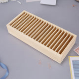 Wood Headband Holder Hair Accessory Scrunchie Chains Bracelets Stand