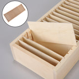 Wood Headband Holder Hair Accessory Scrunchie Chains Bracelets Stand