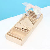 Wood Headband Holder Hair Accessory Organizer Stand
