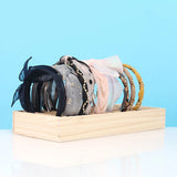 Wood Headband Holder Hair Accessory Organizer Stand