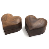 Wood Jewelry Box Rustic Wedding Ring Box