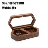 Wood Jewelry Box High Capacity Organizer Necklace Earring Ring Storage