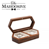 Wood Jewelry Box High Capacity Organizer Necklace Earring Ring Storage