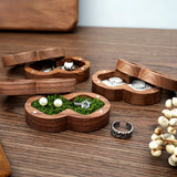 Personalized Wood Jewelry Box Wedding Ring Box