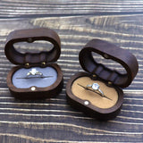 Wood Jewelry Box Wedding Souvenir with Logo