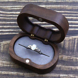 Wood Jewelry Box Wedding Souvenir with Logo