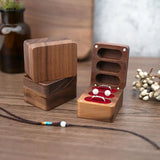 Wood Jewelry Boxes Wedding Ring Boxes Earring Rings Box