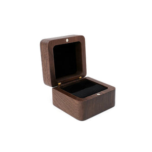 Wood Jewelry Case Organizer Mini Pendant Holder