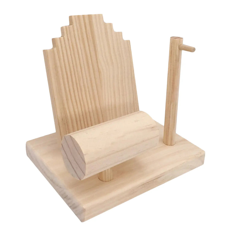 Wood Jewelry Display Stand Home Decor Organization for Shop Counter
